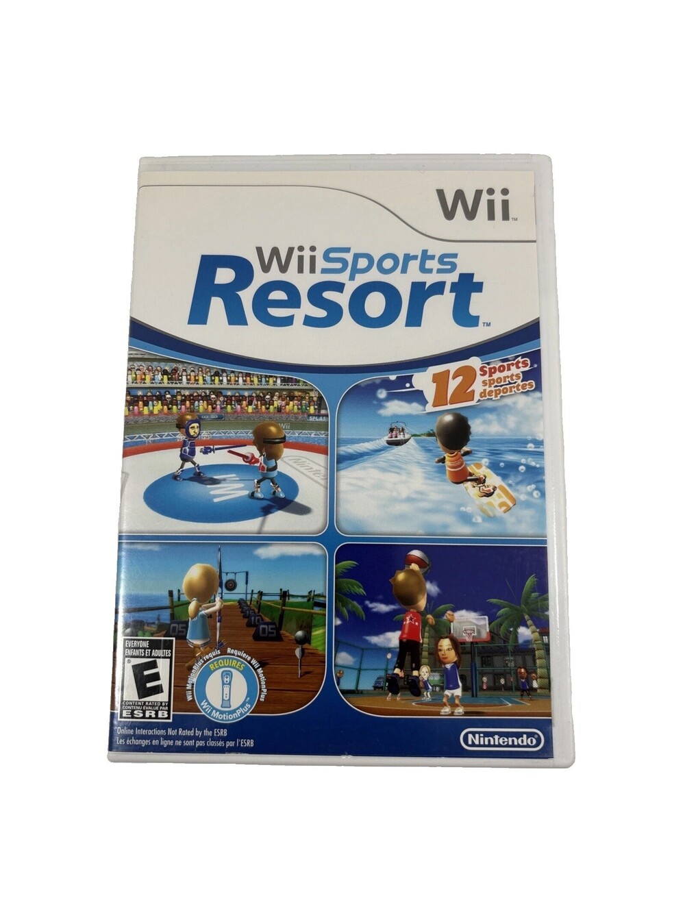 Wii Sports Resort Nintendo Wii 2009 CIB Complete w/ Manual Tested